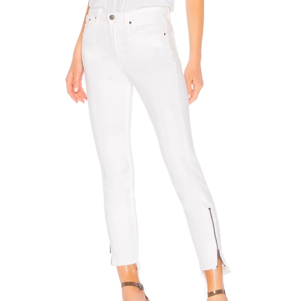 GRLFRND KENDALL high rise skinny with zipper